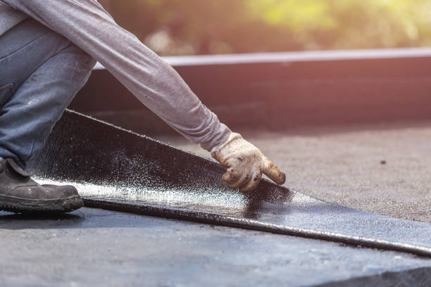 Professional Emergency Waterproofing technician working in Tippecanoe, IN